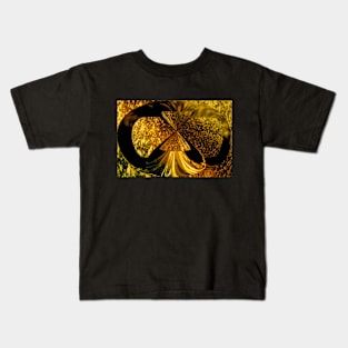 Hourglass Abstract Ornament Kids T-Shirt